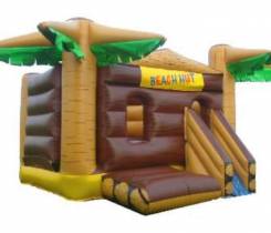 Beach Hut Castle with Slide
